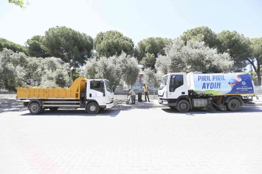 Büyükşehir Belediyesi’nden yaz temizliği