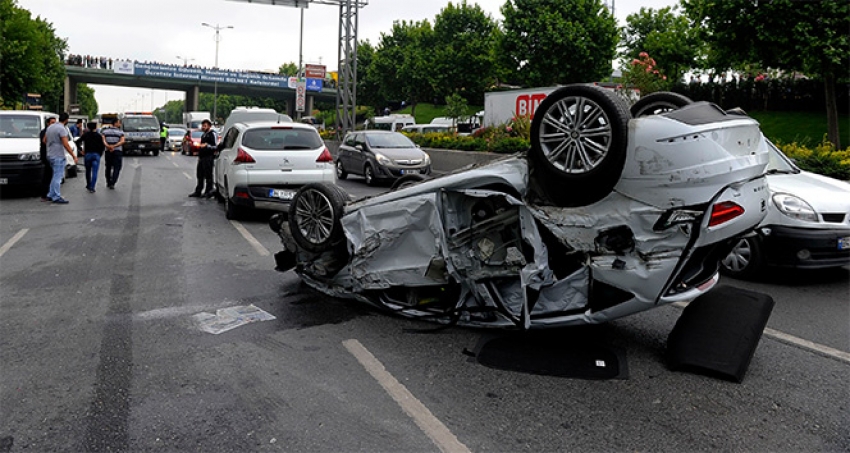 Burdur'da trafik kazası: 7 yaralı