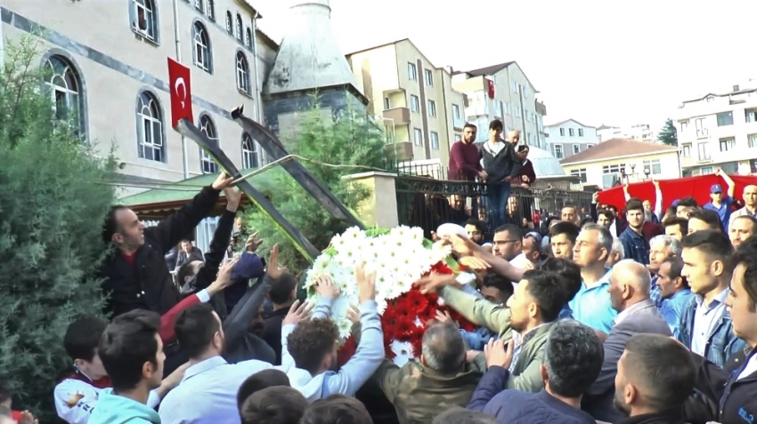 Barış Pınarı şehidi Kocaeli’de son yolculuğuna uğurlandı