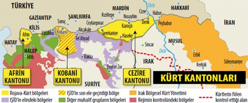 ABD: Suriye’de Kürtlere özerk bir bölge olmayacak