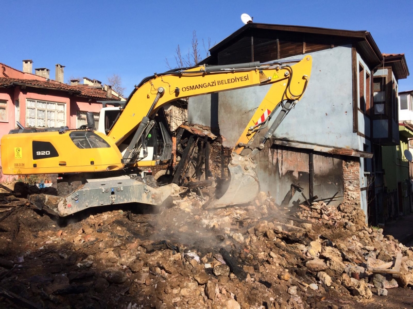 Osmangazi Belediyesi'nden anında müdahale