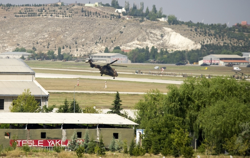 Ankara’da dikkat çeken hava hareketliliği