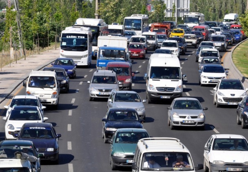 İşte Bursa'da trafiğe kayıtlı araç sayısı