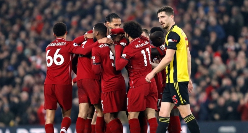 Liverpool, Watford'a gol yağdırdı