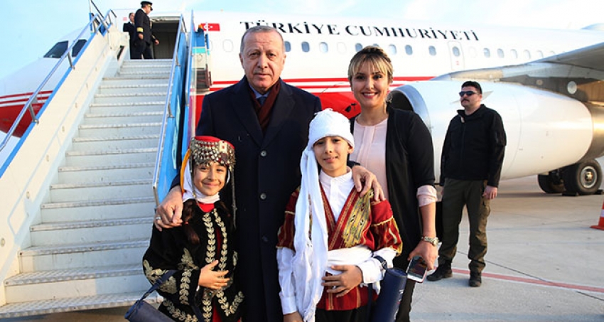 Cumhurbaşkanı Erdoğan Hatay'da