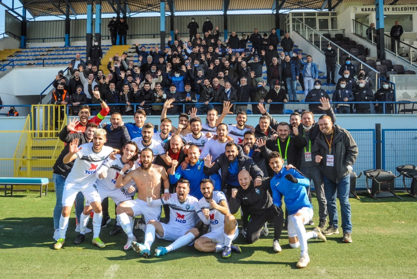 Karacabey Belediyespor tırmanışta