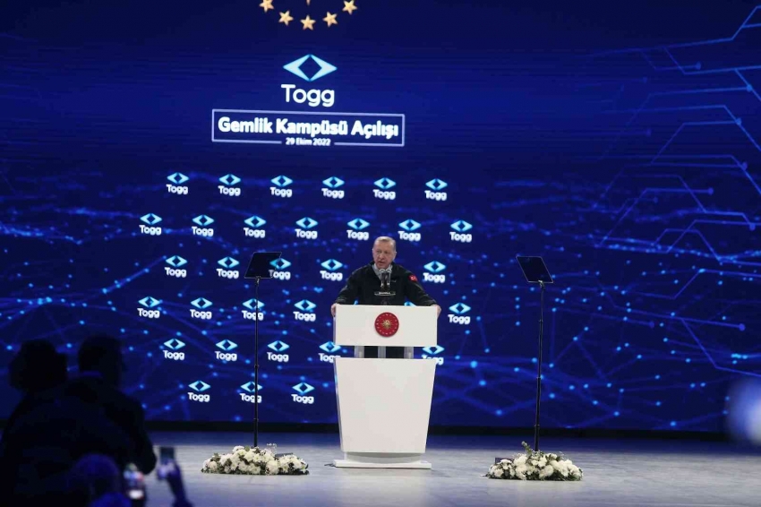 Tarihi an! Erdoğan: Togg tüm Türkiye'nin ortak gururudur