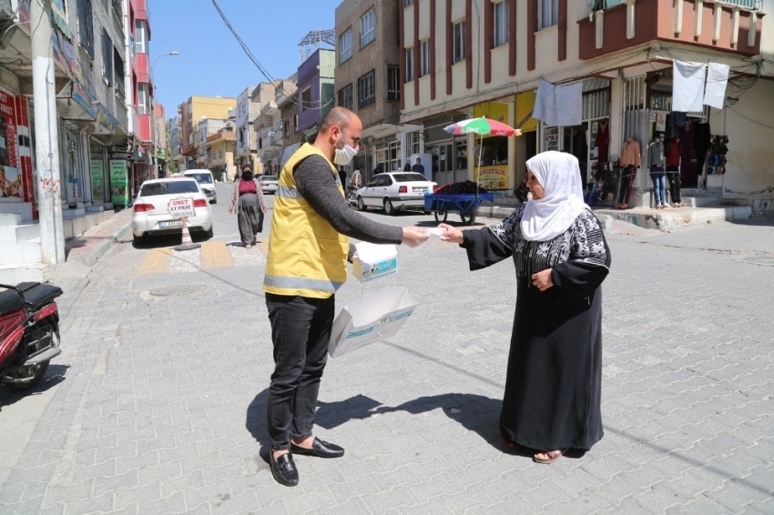 Haliliye’de korona virüsle mücadele devam ediyor