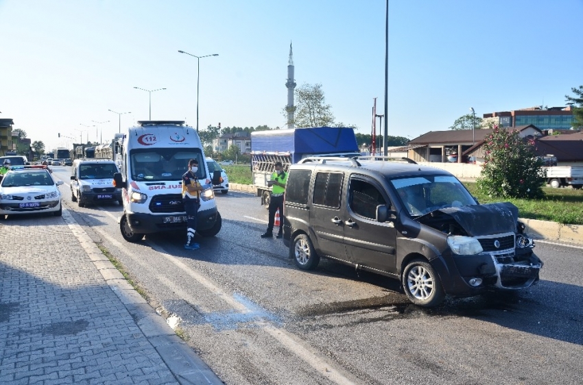 Samsun’da trafik kazası: 5 yaralı