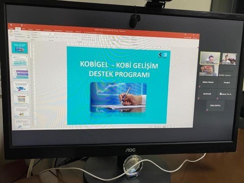 KOSGEB bilgilendirme toplantısı yapıldı