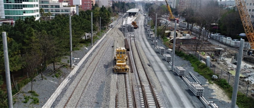 Halkalı-Sirkeci Banliyö hattında test sürüşü