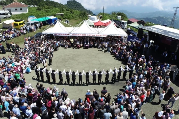 31. Uluslararası Akçaabat Müzik ve Halk Oyunları Festivali Hıdırnebi Yayla Şenliği ile başladı
