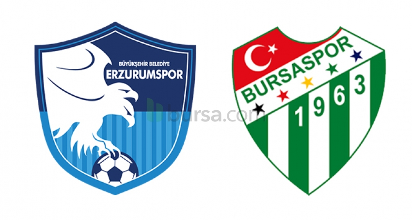 Bursaspor Erzurum deplasmanında 