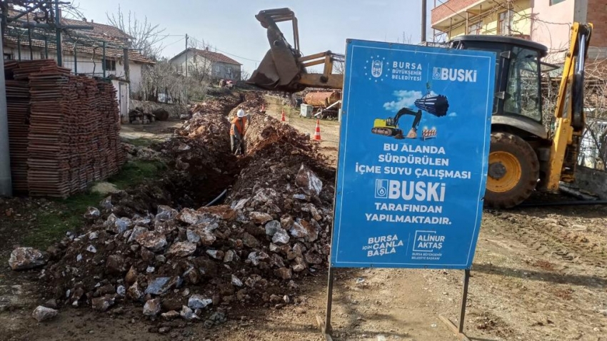 Bursa Büyükşehir'den Orhaneli altyapısına neşter