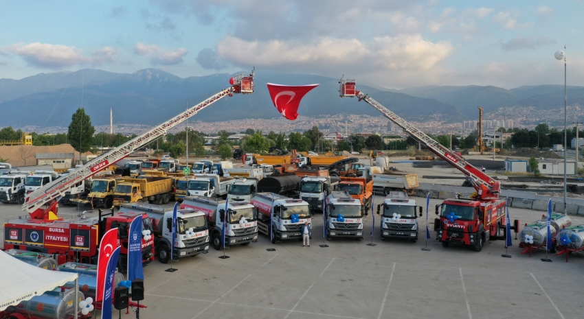 Bursa, yangına karşı artık daha güvenli