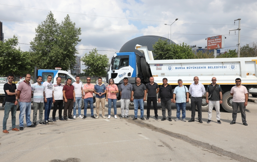 Bursa Büyükşehir personeline güvenli sürüş eğitimi