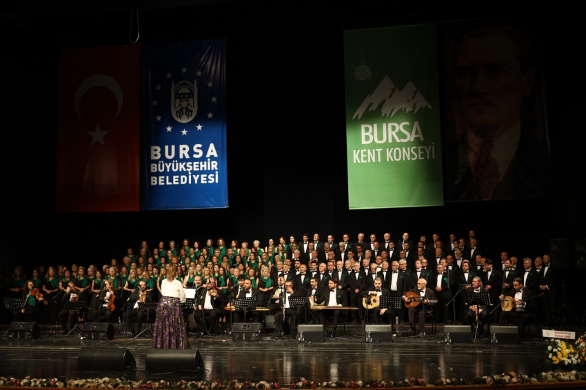 Bursa Şehir Korosu konseri