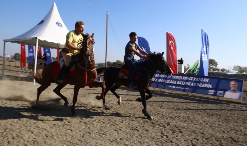 Bursa'da rahvan atları şampiyonluğa koştu