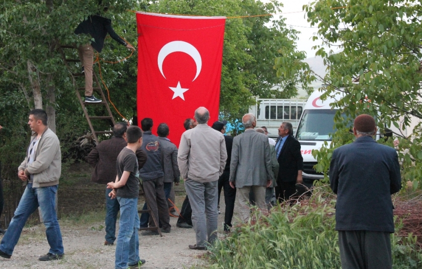 Şehit ateşi Elazığ’a düştü