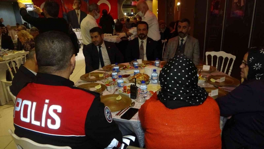 Şehit aileleri ve emniyet mensupları Maltepe’de iftarda buluştu