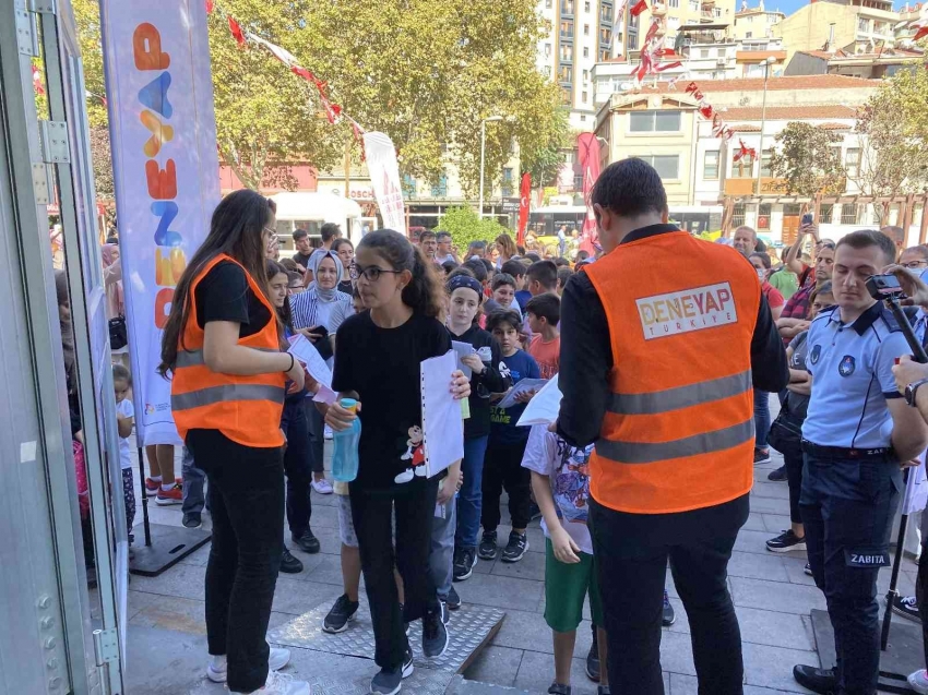 Deneyap Teknoloji Atölyeleri uygulama sınavı yapıldı