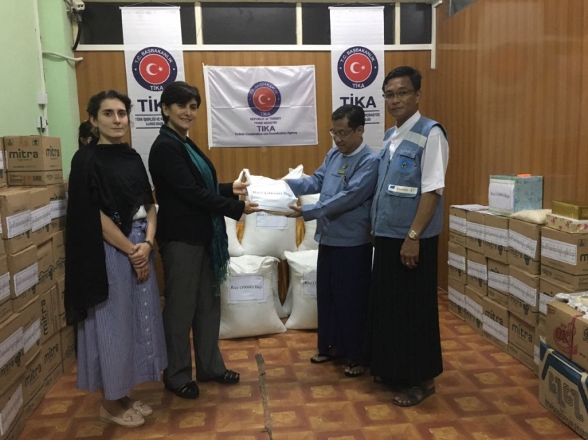 TİKA’dan Myanmar’a yardım eli