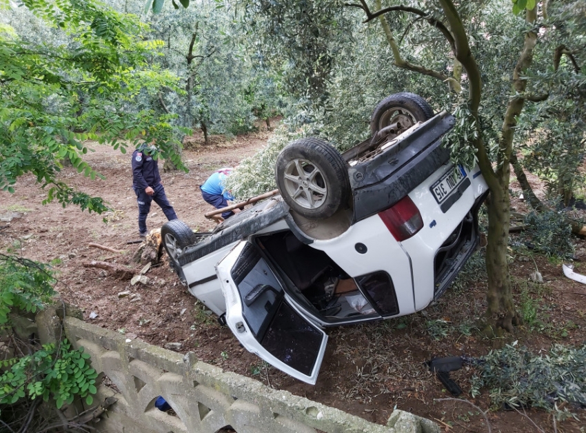 Bursalı sürücü ölümden döndü