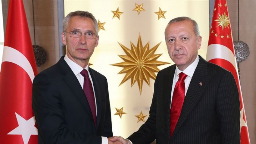 Erdoğan, NATO Genel Sekreteri Stoltenberg ile İsveç ve Finlandiya'nın üyeliğini görüştü