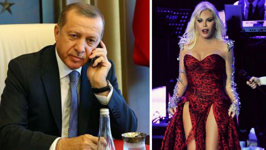 Erdoğan'dan Ajda Pekkan'a 'geçmiş olsun' telefonu