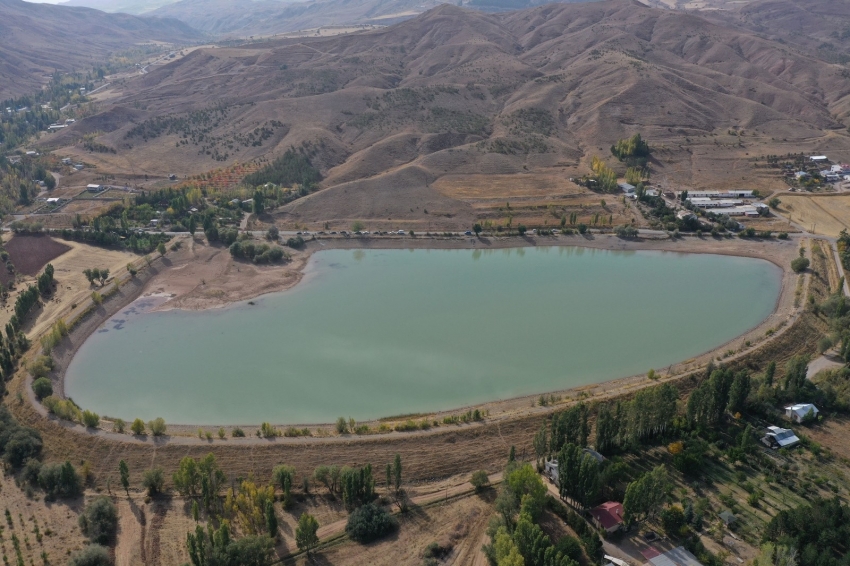 Bu gölet hem turizme hem de tarıma hizmet verecek