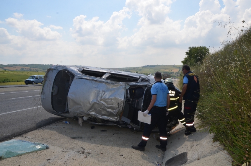 Tekirdağ’da iki ayrı kazada yaralanan 9 kişiden 2’si hayatını kaybetti