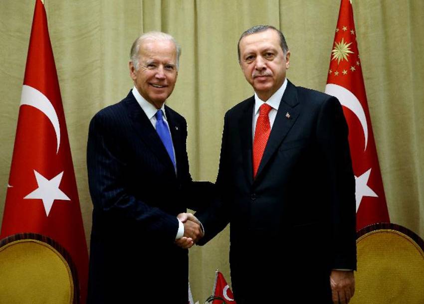 Erdoğan Biden’la görüştü