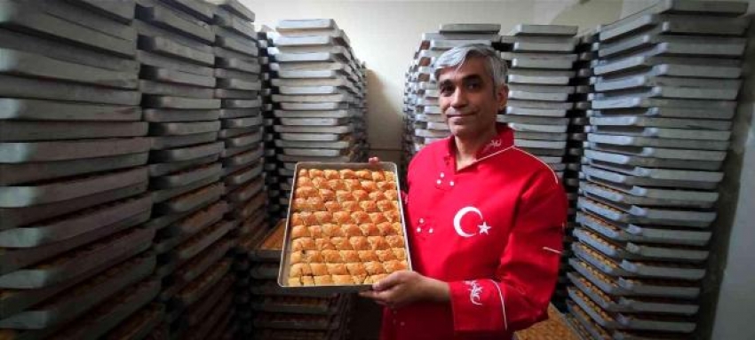 Bursalı baklavacılarda Ramazan ayı telaşı