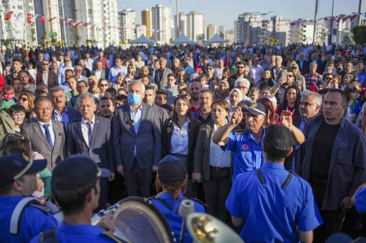 40 bin metrekare alanıyla Adana’nın ikinci büyük parkı açıldı
