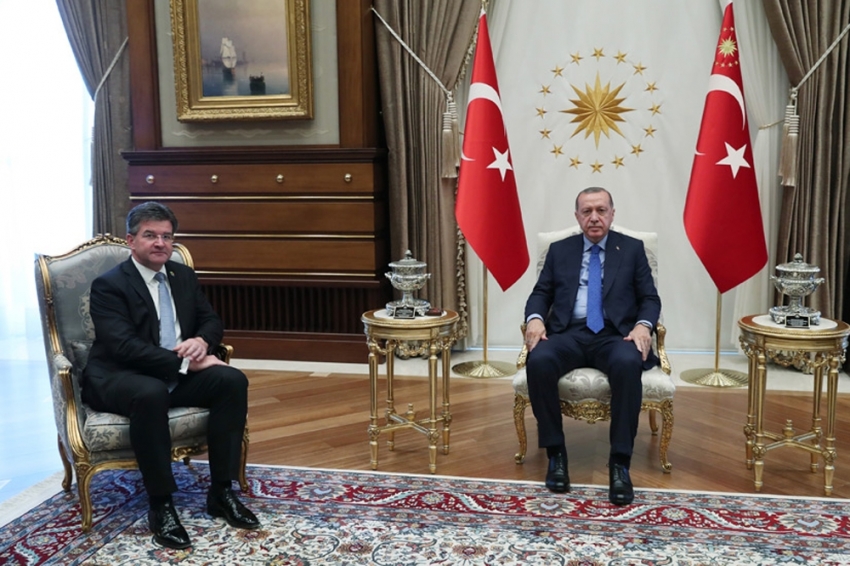 Erdoğan BM Genel Kurul Başkanını kabul etti