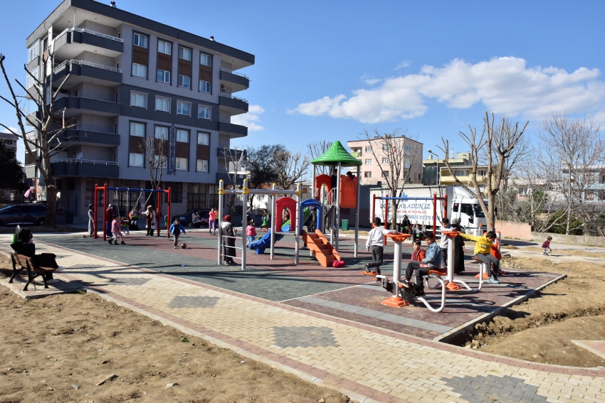 Yıldırım Belediyesi'nden yeni parklar