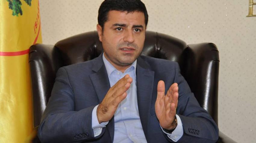 Demirtaş: HDP şu anda bıçak sırtında