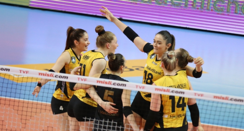 VakıfBank, sahasında rahat kazandı