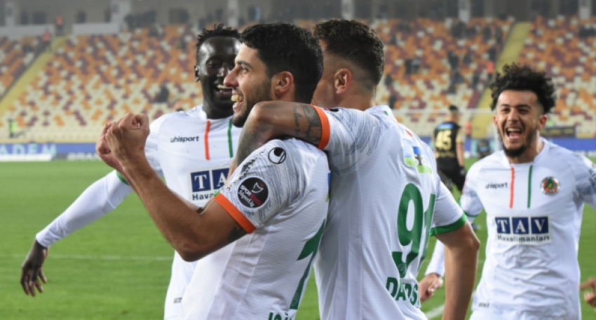 Alanyaspor'dan Malatya'da gol şov