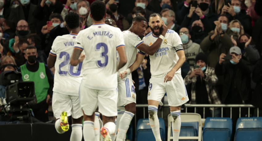 Madrid derbisinde kazanan Real