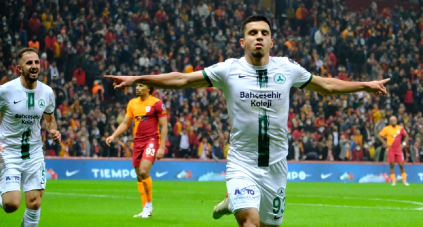 Giresunspor, Galatasaray'ı tek golle devirdi