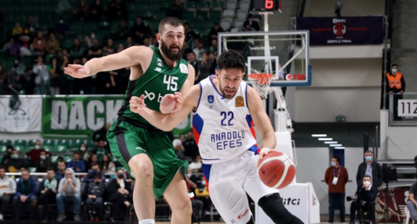 Kupada ikinci finalist Anadolu Efes