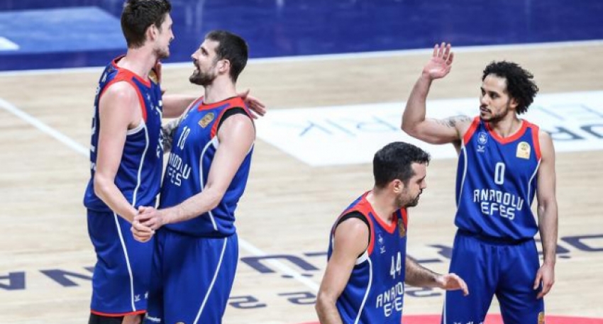 Türkiye Kupası'nda şampiyon Anadolu Efes