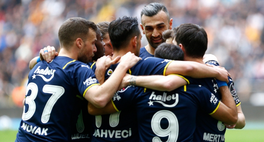 Fenerbahçe üç puanı 4 golle aldı