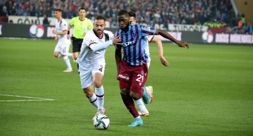Trabzonspor, Fatih Karagümrük'e takıldı