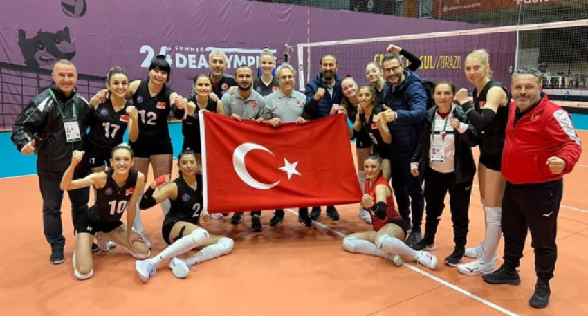 İşitme Engelli Kadın Milli Voleybolcular olimpiyat şampiyonu