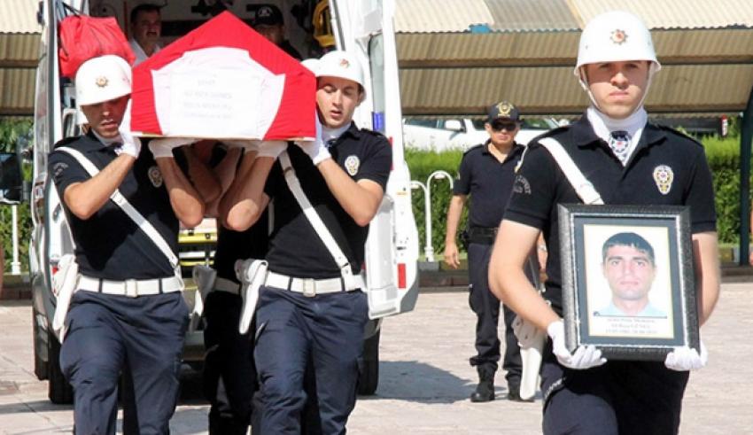Şehit polis memuru için terön düzenlendi
