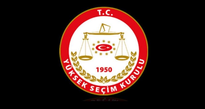 YSK kesin aday listelerini açıkladı