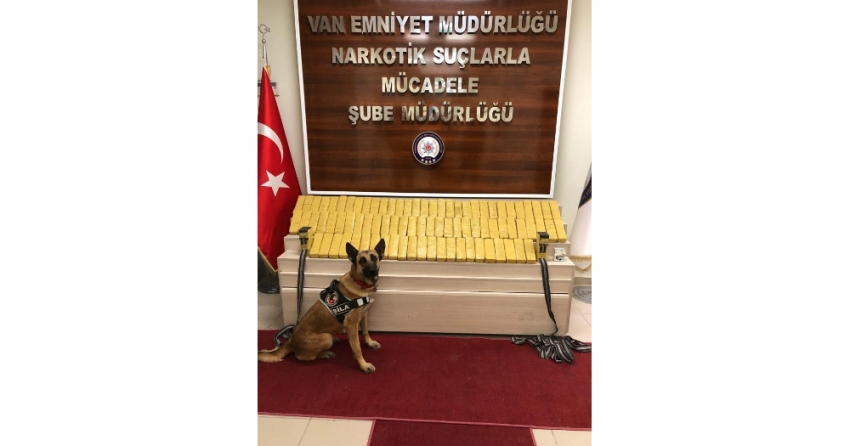 Van’da 40 kilo eroin ele geçirildi