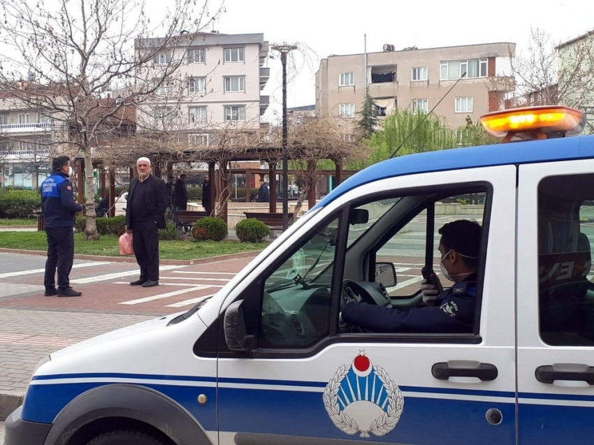 Osmangazi zabıtasından ‘yaşlı’ denetimi